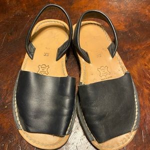 Leather ‘avarcas’ from Mallorca, Spain